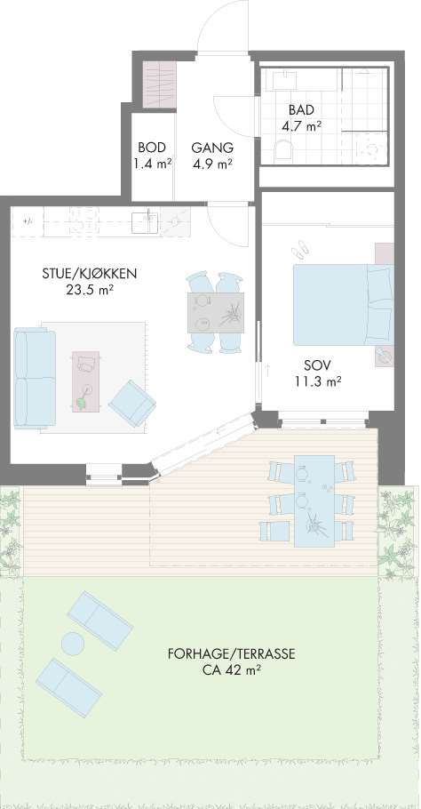 Plantegning 1